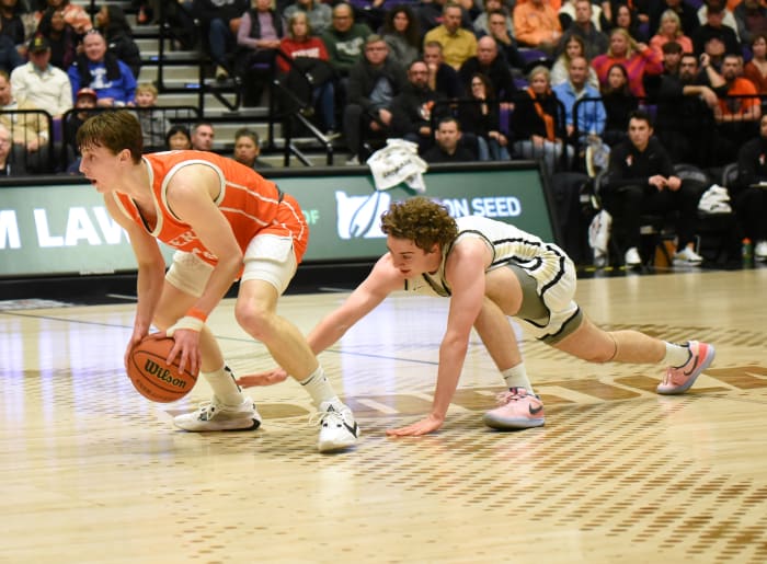 Beaverton Southridge 6A Oregon boys basketball quarterfinal 2024 Taylor Balkom 09